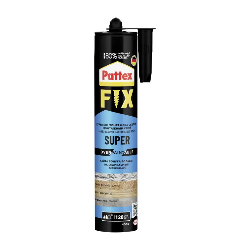Pattex Fix Super Монтажный клей, 440 г