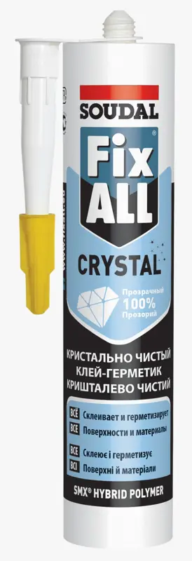 Soudal Fix ALL Crystal 290 мл.