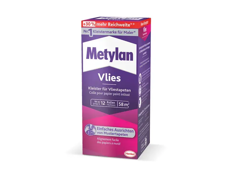 Metylan Флизелин Клей для флизелиновых обоев, 360 г