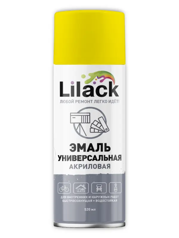 Lilack Эмаль Акриловая универсальная глянцевая   520 мл