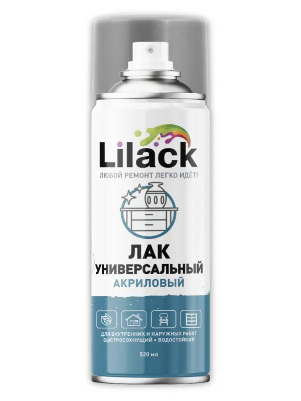 Lilack Лак универсальный акриловый  520 мл