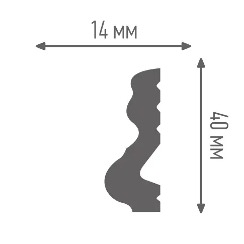 Молдинг M40/14